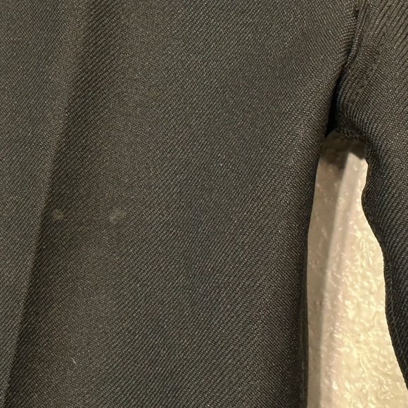 VINTAGE LEVIS Back Pants 100% Dacron Polyester W 36 L 32 Black Gold Levis Tab - Picture 17 of 17